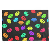 Smile Face Pillow Hoesje Kussensloop (Voorkant-Rechts)