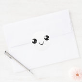 Smile Face Ronde Sticker (Envelop)