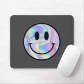 Smile Face Shirt Happy Smiling Face Rave Edm Music Muismat (Met muis)
