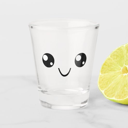 Smile Face Shot Glas (Voorkant)