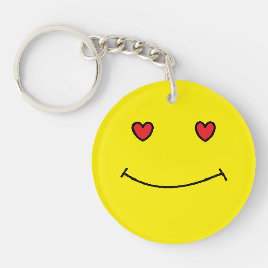 Smile Face Sleutelhanger (Voorkant)