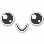 Smile Face Sticker (Voorkant)