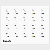 Smile Face Stickers - Klassieke Positiviteitsvorme (Vel)