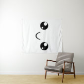 Smile Face Wandkleed (In Situ (horizontaal))