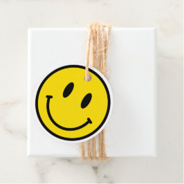 Smile Face Yellow Black White Happy Face Emoji Fav Bedankjes Labels