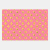 Smile factuurelbemoedigende vriendschapomslag inpakpapier vel (Voorkant 2)