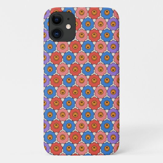 Smile Flowers Case-Mate iPhone Case (Achterkant)