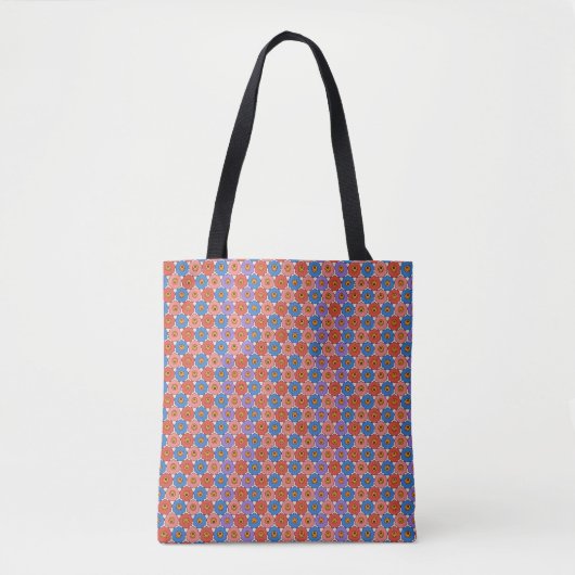 Smile Flowers Tote Bag (Voorkant)