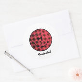Smile - Fully Vaccinated - Pro Vaccine - Immune Ronde Sticker (Envelop)