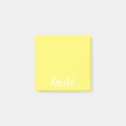 Smile Fun Sunshine Yellow Post-it® Notes (Voorkant)