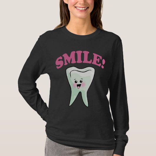 Smile Funny Dentists T-shirt (Voorkant)