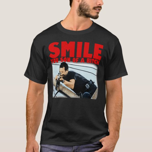 Smile funny family funny t-shirt (Voorkant)