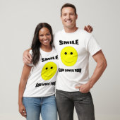Smile God houdt van je T-shirt (Unisex)