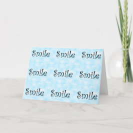 smile-greeting cards kaart