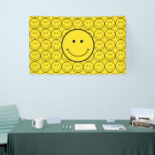 Smile Grin Face Yellow Happy Spandoek (Beurs)
