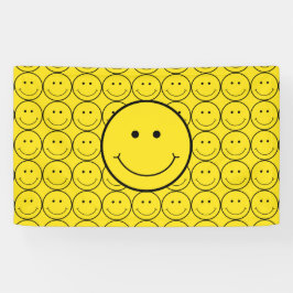 Smile Grin Face Yellow Happy Spandoek