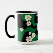 Smile - Groen, Cream en Zwart Mok (Links)