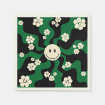 Smile - Groen, Cream en Zwart