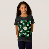 Smile - Groen, Cream en Zwart T-shirt (Voorkant volledig)