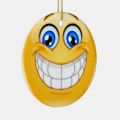 Smile Happy Face Friendship Ornamenet - SRF Keramisch Ornament (Rechts)