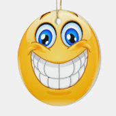 Smile Happy Face Friendship Ornamenet - SRF Keramisch Ornament (Links)