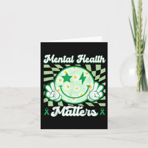 Smile Happy Face Schattige Flower Mental Health S Kaart
