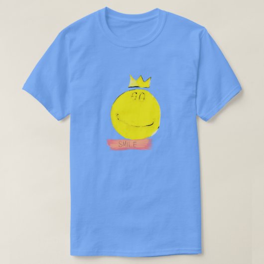 SMILE Happy Face T-Shirt (Design voorkant)