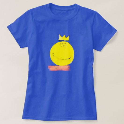 SMILE Happy Face T-Shirt (Design voorkant)