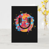 Smile Headphones Festival Kaart (Gele Bloem)