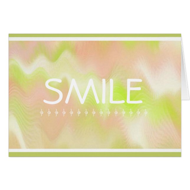 Smile... het is allemaal goed (Voorkant Horizontaal)