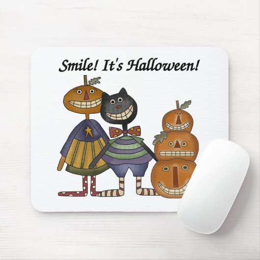 Smile Het is Halloween Muismat (Met muis)