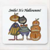 Smile Het is Halloween Muismat (Voorkant)