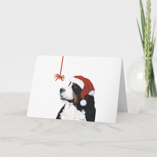 Smile Het is Kerstmis Feestdagen Kaart (Voorkant)
