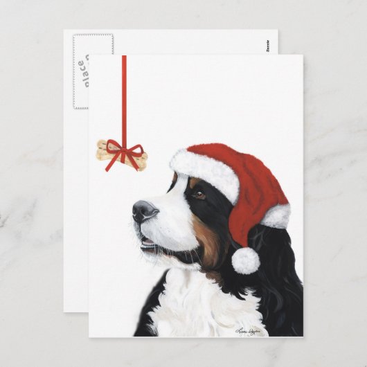 Smile Het is Kerstmis Feestdagenkaart (Voorkant / Achterkant)