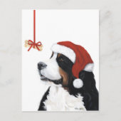 Smile Het is Kerstmis Feestdagenkaart (Voorkant)