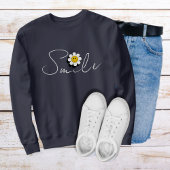 Smile Hoodie with Smiling Daisy Trui