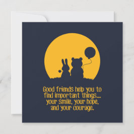 Smile, hope, courage