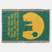 Smile, hope, courage deken (Voorkant)