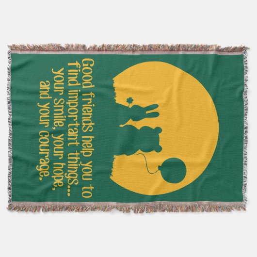 Smile, hope, courage deken (Voorkant)