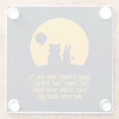 Smile, hope, courage glazen onderzetter (Achterkant)