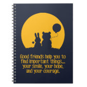 Smile, hope, courage notitieboek (Voorkant)