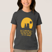 Smile, hope, courage Tri-Blend shirt (Voorkant)
