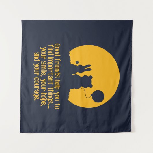 Smile, hope, courage wandkleed (Voorkant (horizontaal))