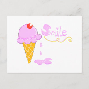 Smile Ice Cream Briefkaart
