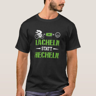 Smile in plaats van elektrische fietsenbicyc te pa t-shirt