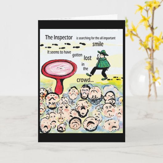 Smile Inspector Kaart (Gele Bloem)