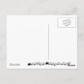 Smile Inspirerend Happy Quote Star Rainbow Briefkaart (Achterkant)