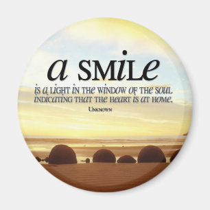 Smile Inspirerend Magnet