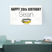 Smile is goed voor Health 20th Birthday banner (Beurs)