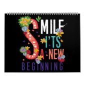 smile it's a new beginning kalender (Hoes)